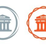 bank icon vector